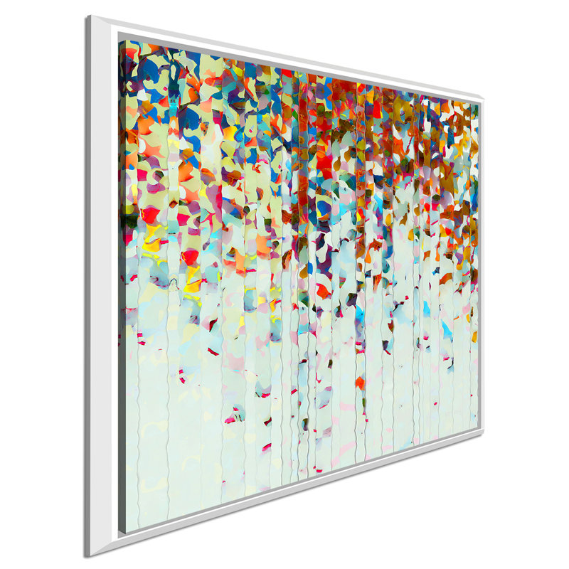 «Wise the Simple the Simple. Psaume 19: 7 ", impression sur toile, H 39,5 po x l 39,5 po x P 2 po, Cadre flottant blanc
