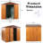 6 Weather- Metal Shed With Punched Vents & Sliding Doors Storage Facility Galvanized Iron Frames Weather Panels