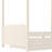 Riviera Princess Canopy Platform Bed with Upholstered Headboard, Trundle & 3 Drawers-122581938-122581941