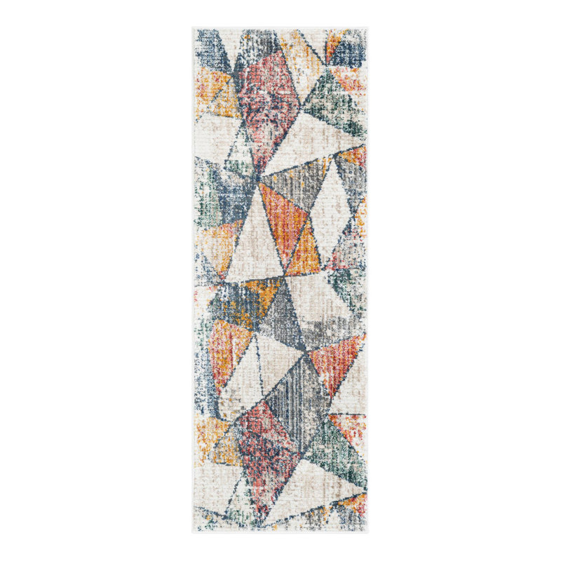 Caparro Geometric Rug, Runner 2'2" x 5'11"