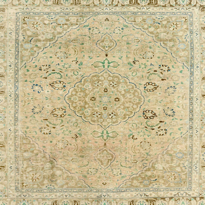 Tapis abstrait moderne 2115, Carré 8 pi