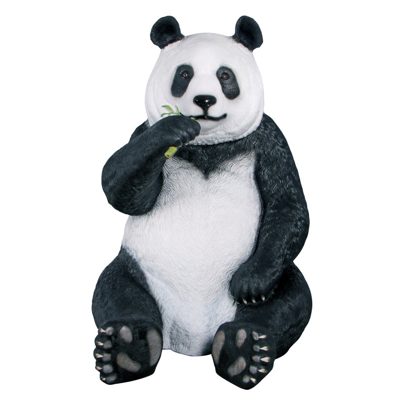 Statue fantôme d'ours panda géant