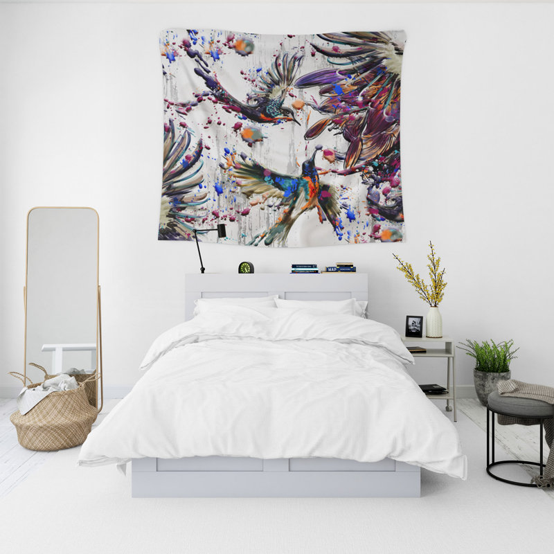Tapisserie murale, H 88 po x l 104 po
