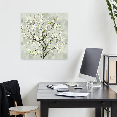 Bloom, arbre, délicat, nature, abstrait, art printanier