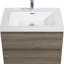 Meuble-lavabo flottant 30 po avec lavabo, rangement mural moderne pour salle de bain-432739418
