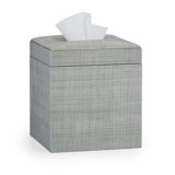 Araba Silver Tissue Box Cover