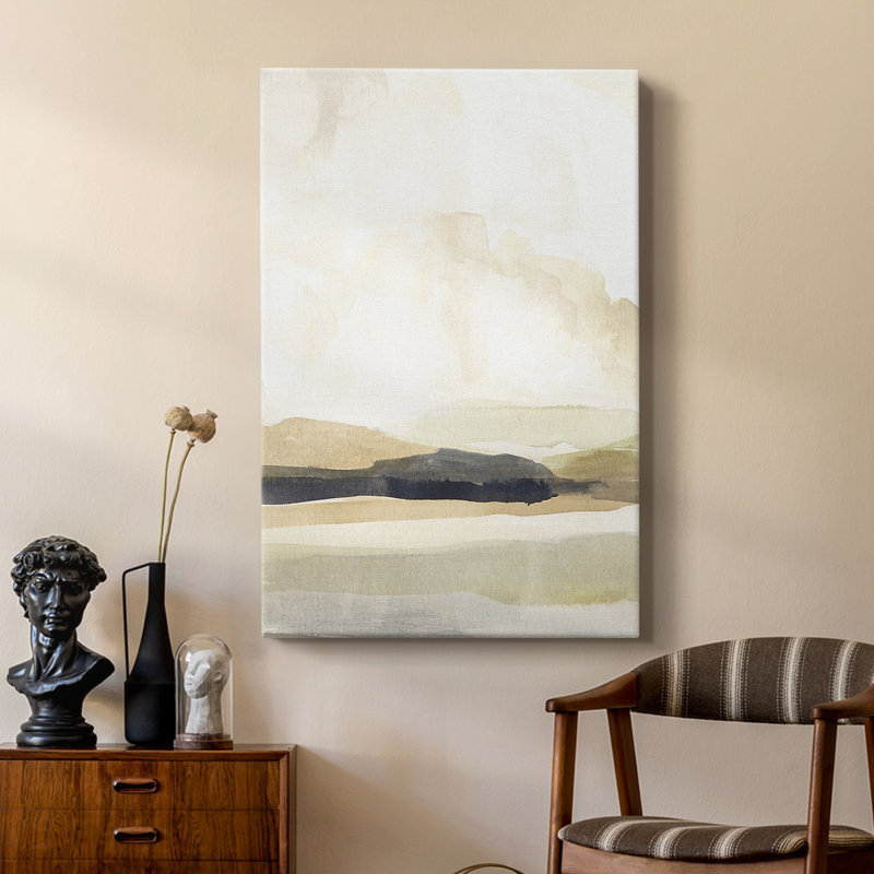 Mouvement ardoise I - galerie Cavas sur mesure, H 18 po x l 12 po