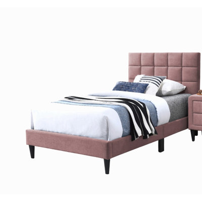 Luxurious Bed Biscuit Tufting And Adjustable Headboard Bedroom Furniture