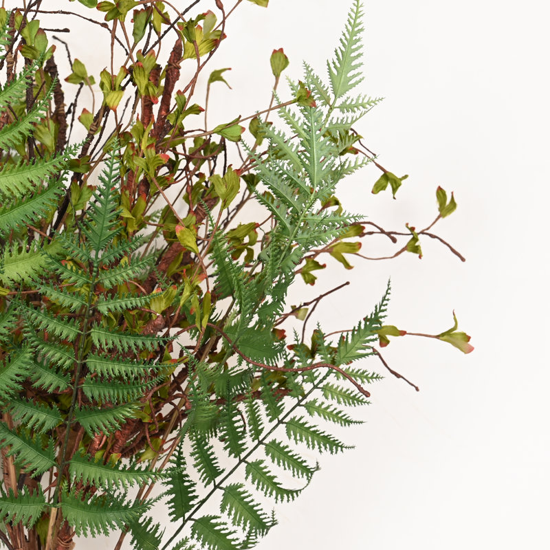 Branche de brindille artificielle de 36 po pour remplissage de vase, long feuillage campagnard printemps été pour fête de mariage