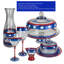 Verre cosmos patriotique