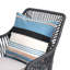 Chaise de patio en rotin avec coussins-1239835766