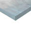 3 décorations murales abstraites, bleu gris avec roche naturelle et paillettes, 15 po x 35 po, décoration intérieure moderne en toile, textures épaisses, l 15 po x H 35 po, cintres