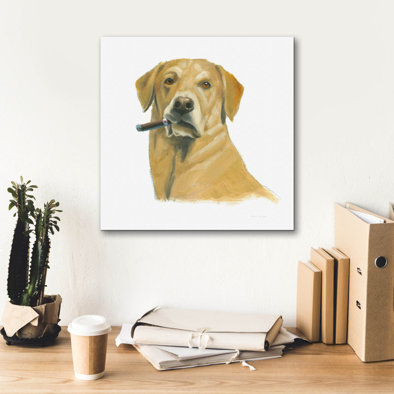 «The Boy 1» par Myles Sullivan, art mural sur toile, H 18 po x l 18 po x P 0,75 po