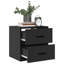 40cm W Metal Bedside Table-967209698