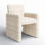 Kima Dining Chair, Fayette Cloud-1523035259