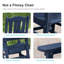 Chaise berçante d'extérieur en PEHD-1625274682