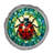 STAIN GL LADYBUG STONE GRAY