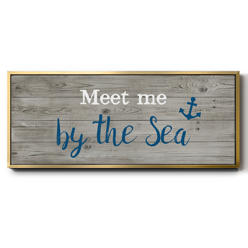 Rendez-vous - toile encadrée, H 24 po x l 60 po