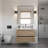 Modern Bathroom Large Storage Vanity