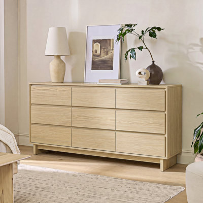 Finkel 63.0" W 9-Drawer Dresser