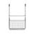 Grid Cabinet Door Organizer