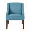 Chaise d'appoint moderne, fauteuil rembourré avec pieds en bois massif-924432895-924432883