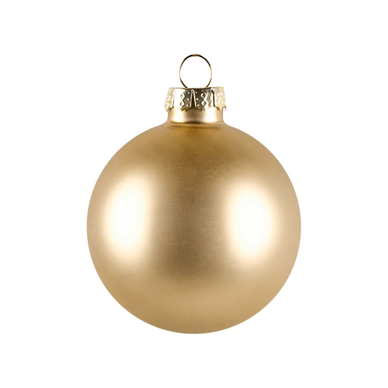 20cm Handmade Solid Colour Glass Ball Ornament
