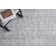 Castelli Geometric Hand Loomed Wool/Viscose Area Rug in Light Silver/Gray