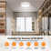 Flush Mount Ceiling Light, 12 Inch Hardwire Light Fixture, 1 Pack