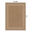 Tapis tissé plat intérieur / extérieur de style jute sable / naturel Border-1331785606-1331785607