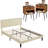 Keyona Steel Piece Bedroom Set-565370960-565370961