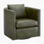 Fauteuil pivotant en similicuir Accent-1426610871
