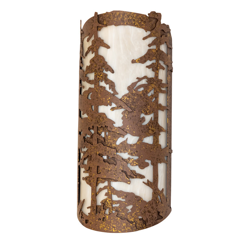 2 - Light Flush Mounted Sconce