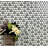 12" X 12" Straight Edge Ceramic Mosaic Wall & Floor Tile
