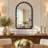 Marlowe 24X36 Arch Beaded Wall Mirror-136024692-136024689-136024693