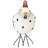Iciss Animals Weather Resistant Resin Garden Statue
