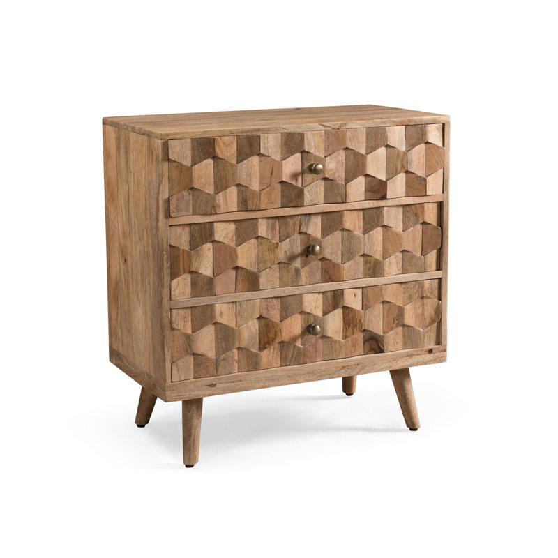 Commode 3 tiroirs Mid-Century