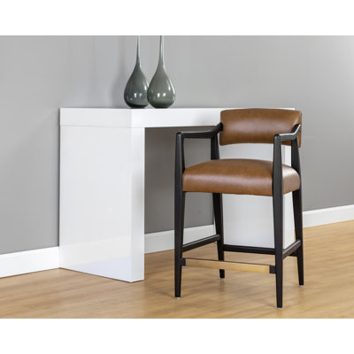 KEAGAN BARSTOOL - BRENTWOOD LEATHER by George Oliver
