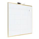 AARCO Wall Mounted Porcelain Magnetic Framed Whiteboard & Reviews | Wayfair