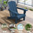 Clitheroe Foldable HDPE Adirondack Chair-2091263582