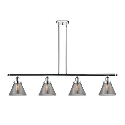 Luminaire pour îlot 4 lumières Cone