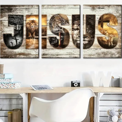 3 Piece Wrapped Canvas Print