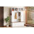 4-IN-1 Elegant Hall Tree with Golden Hooks & Handles, Practical Entryway Walnut Bench with Adjustable Shelves-129768534