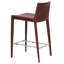 Tabouret de comptoir en cuir 25,5 po Holleman-881217503