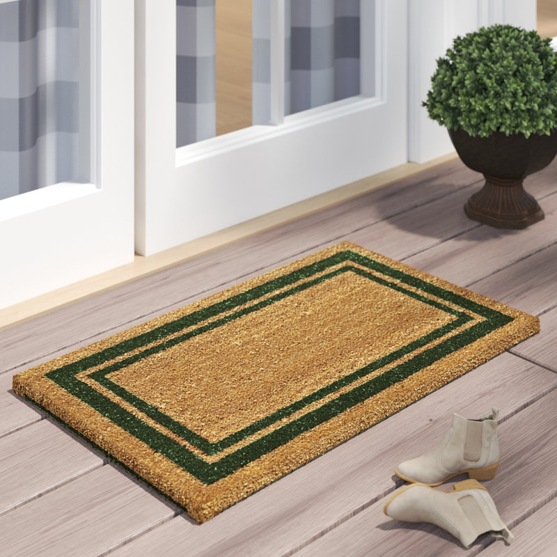 Tapis d'entrée antidérapant Mariah, 2 pi x 3 pi, Sauge vert