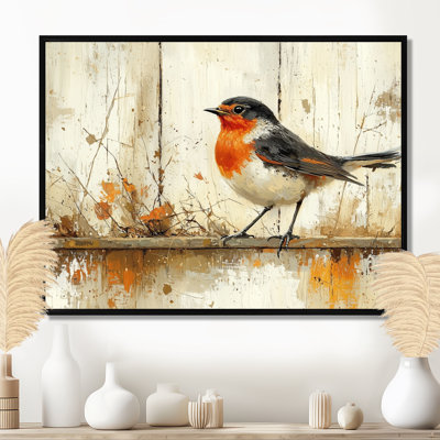 Oiseau Robin par The Farm I - oiseau, art mural