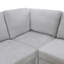 Canapé modulaire réversible de 118 pièces en flanelle de 118 po avec repose-pieds-647977925