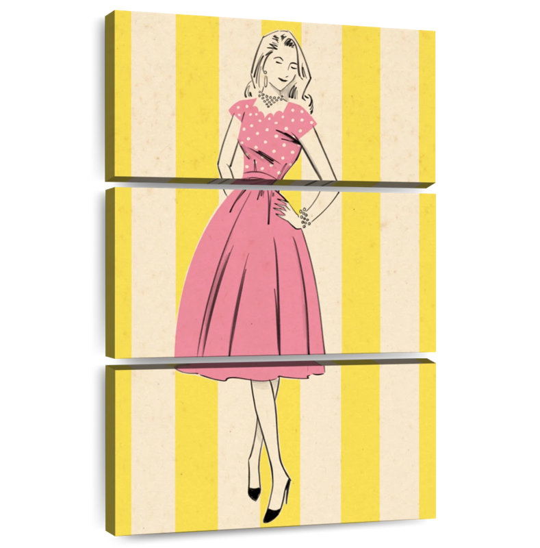 Leisha MCM Woman III, 74" H x 48" W