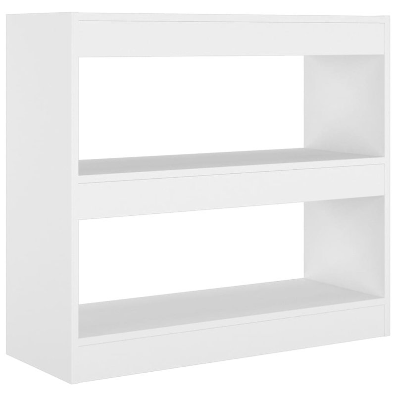 Jamarri Standard Bookcase, (2 Shelves) 72cmH x 80cmW x 30cmD, Sonoma Oak
