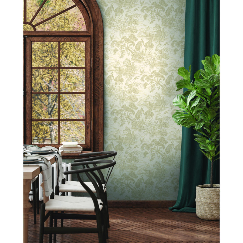 Double rouleau botanique, Crème